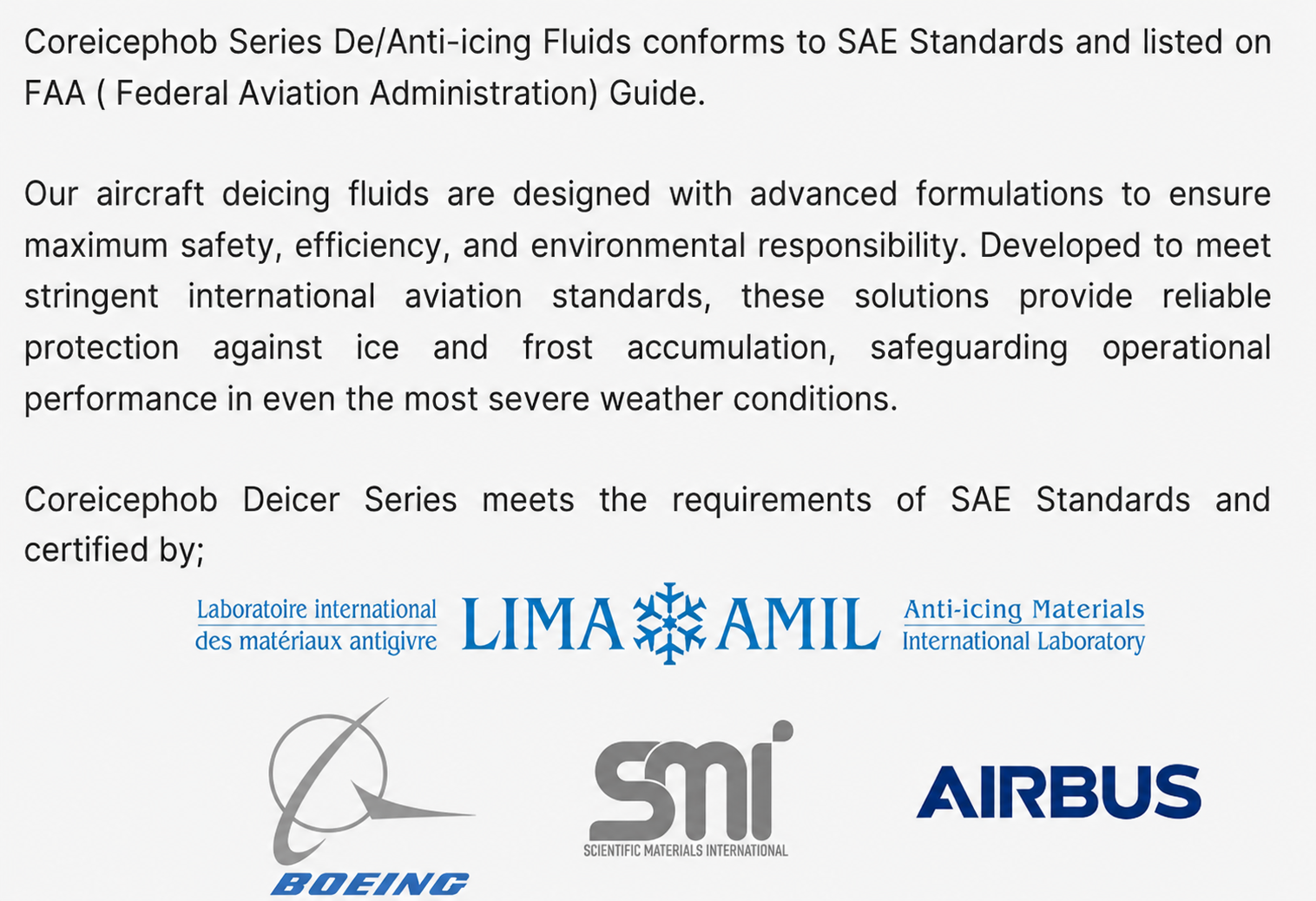 Aviation Fluids